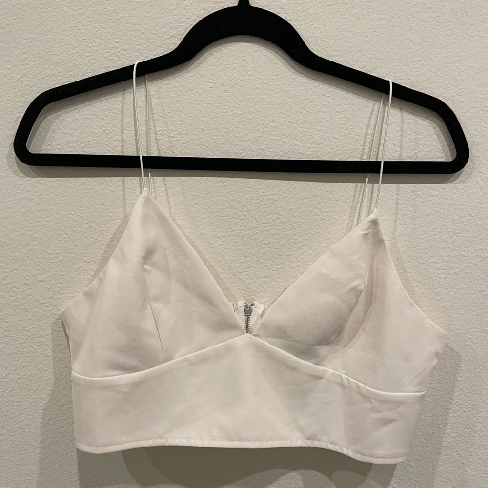 Tobi - White Crop Top